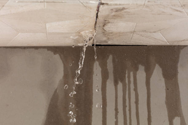 Professional Burst Pipe Cleanup technician working in Knoxville, IA